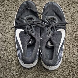 Nike Black and White Athletic Shoes